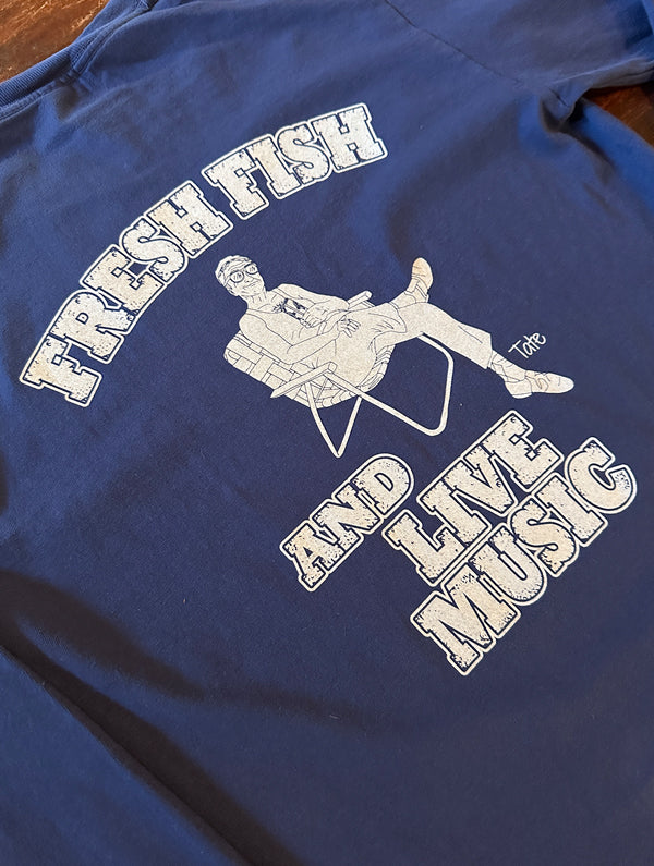 Fresh Fish Live Music Tate - Navy