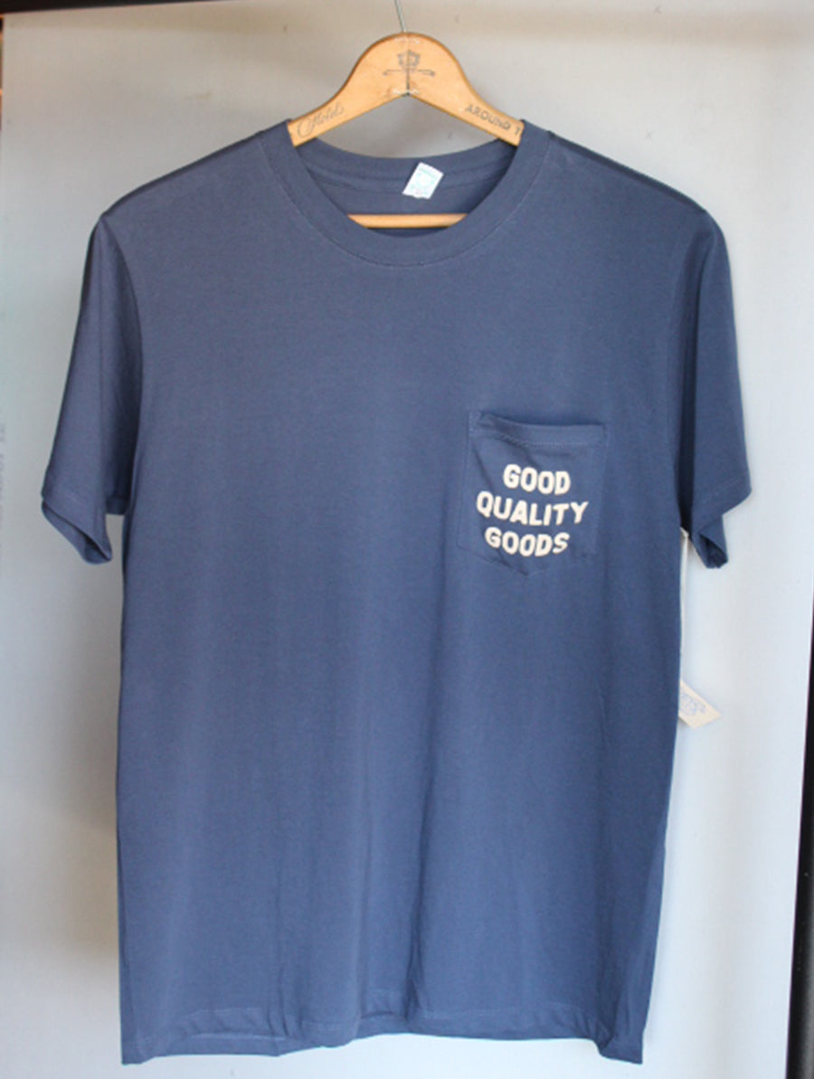 Good Quality Goods Pocket Tee - Navy